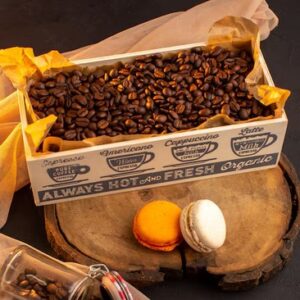 Cesta Gourmet de Cafés Premium